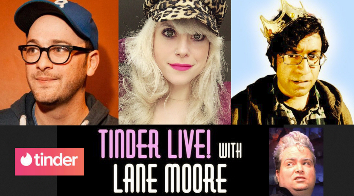 Josh Gondelman, Lane Moore, Hari Kondabolu, and Frank Conniff: "Tinder Live"